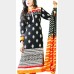Neela’s Classical Shalwar Kameez in Jacquard Cotton with soft Georgette Dupatta